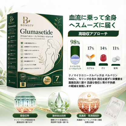 🛒BOMSTF®＆NAD+ 8-in-1 ナノ強化フォーミュラ【アップグレード版】内臓脂肪 / 肥満 / 糖尿病 / 睡眠時無呼吸 / 関節ケア / 肌のたるみ 集中サポート🛒🛒