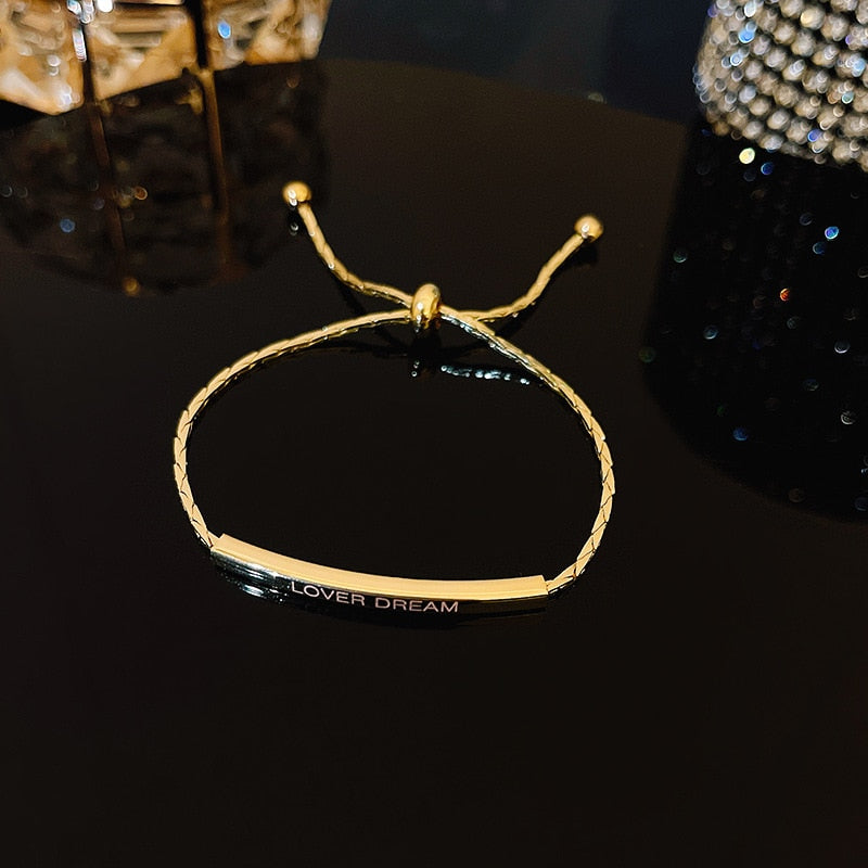 Full of Rhinestone Stainless Steel Bracelet