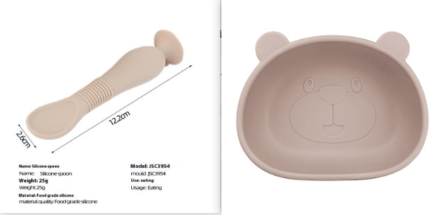Bear Bowl Khaki  set